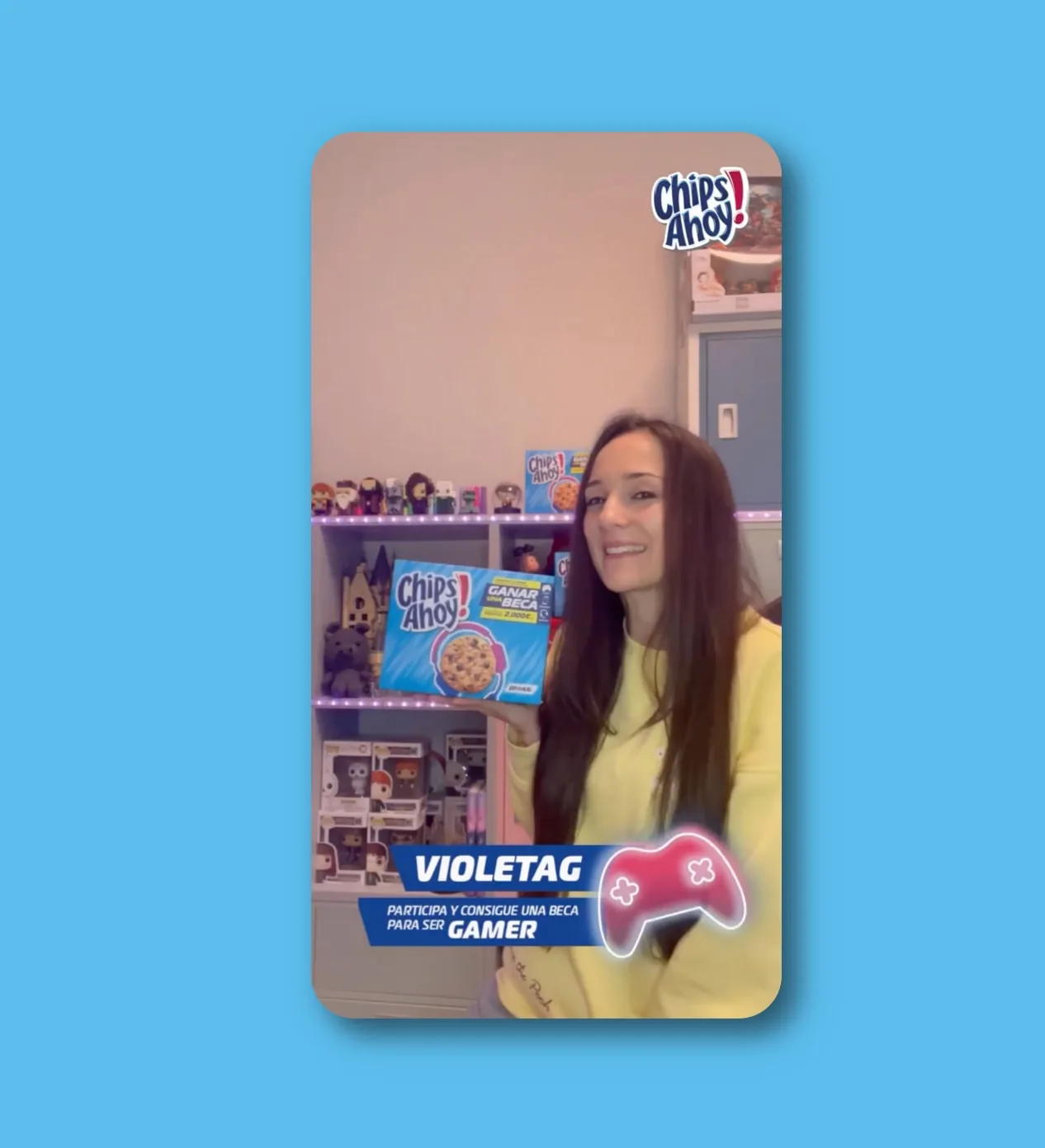 Chips Ahoy Violeta